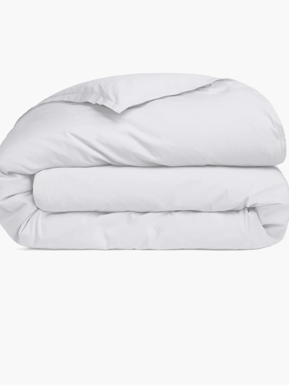 NWT Parachute Percale Duvet Cover King/Ca King White $240 MSRP 100% Organic Cott
